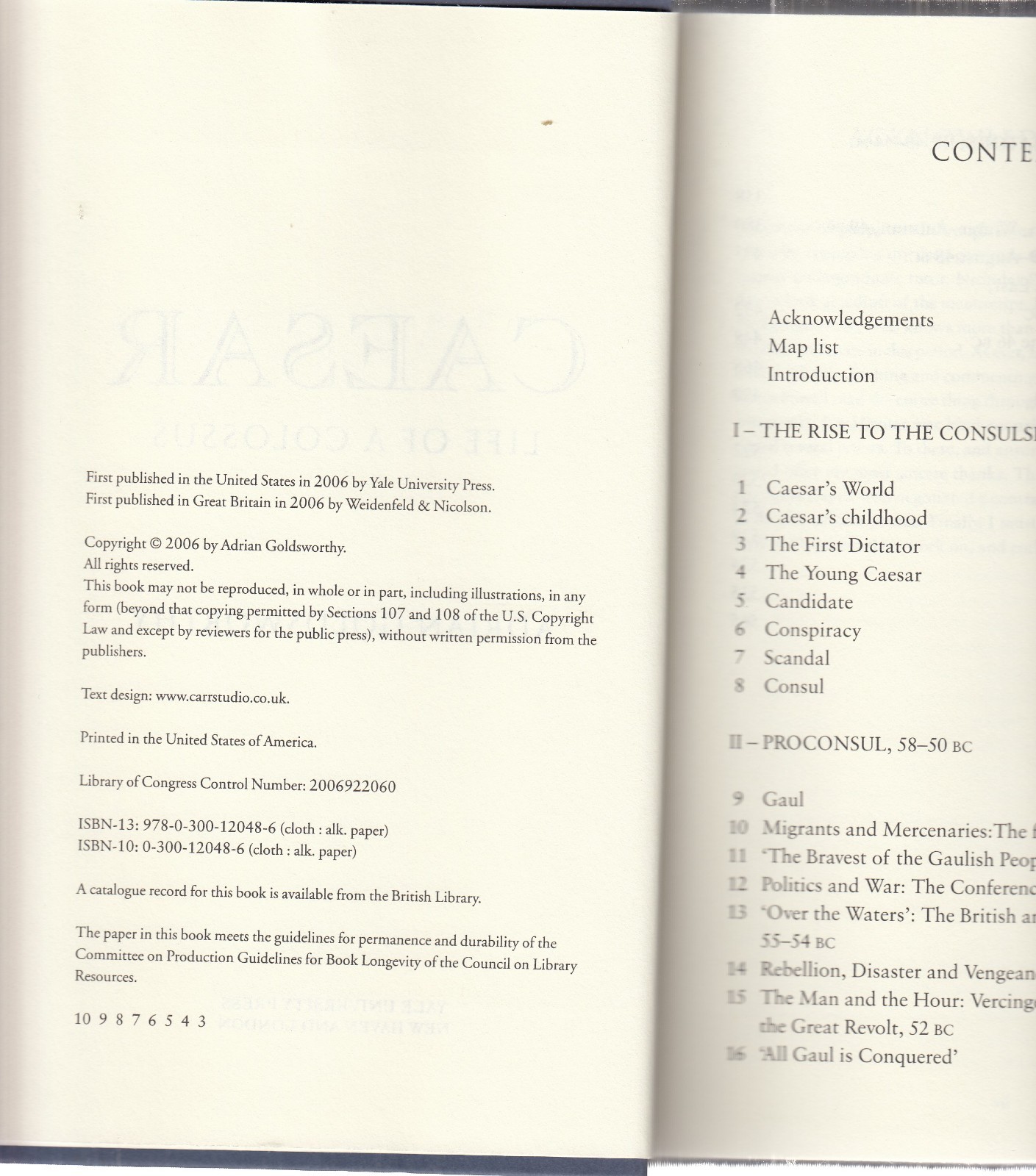 Caesar (HB, 2006, 583 pages) by Adrian Goldsworthy