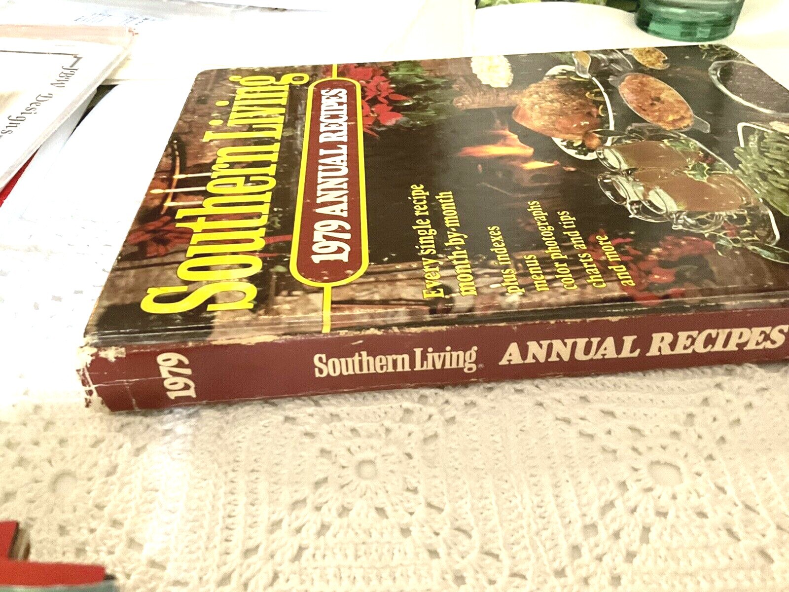 Southern Living 1979 Annual Recipes 343 Pages With Previous Owners Notes Back