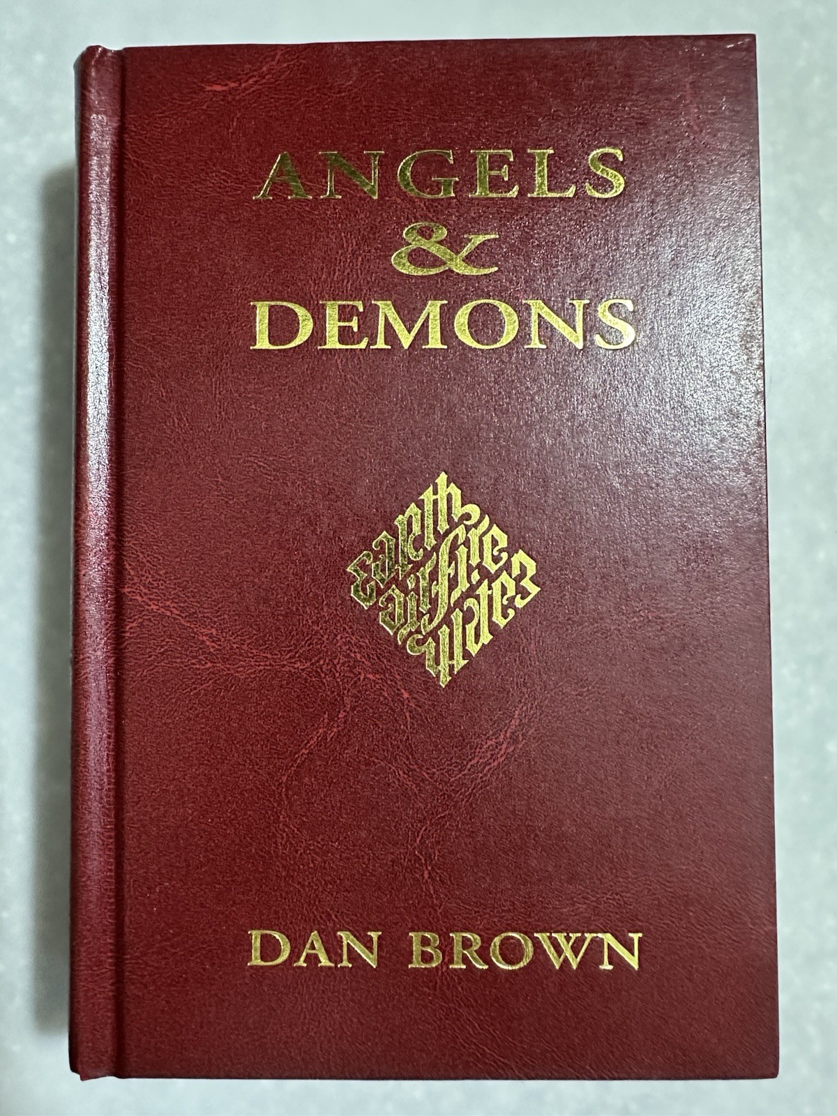 Angels & Demons By Dan Brown Special Edition 1st Atria Hardcover 2003