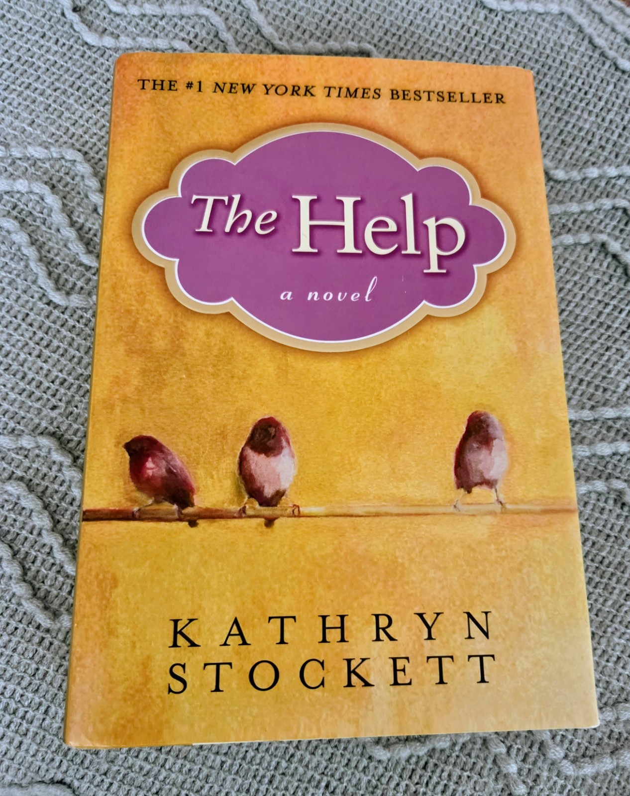 The Help Kathryn Stockett 2009, Hardcover Book Signed Autograph Plate DJ VG