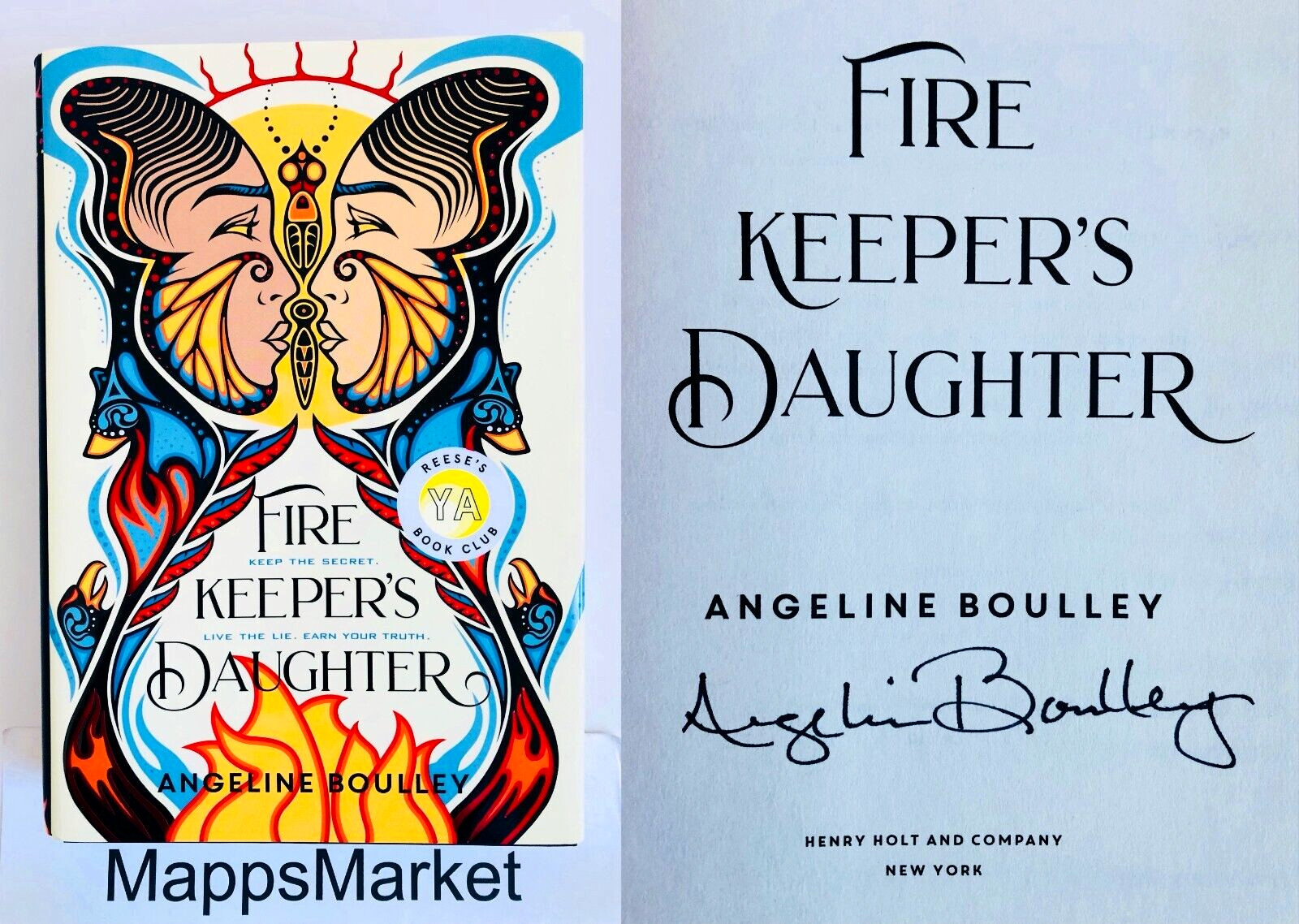 SIGNED Firekeeper’s Daughter by Angeline Boulley 1st/1st (2021, Hardcover)