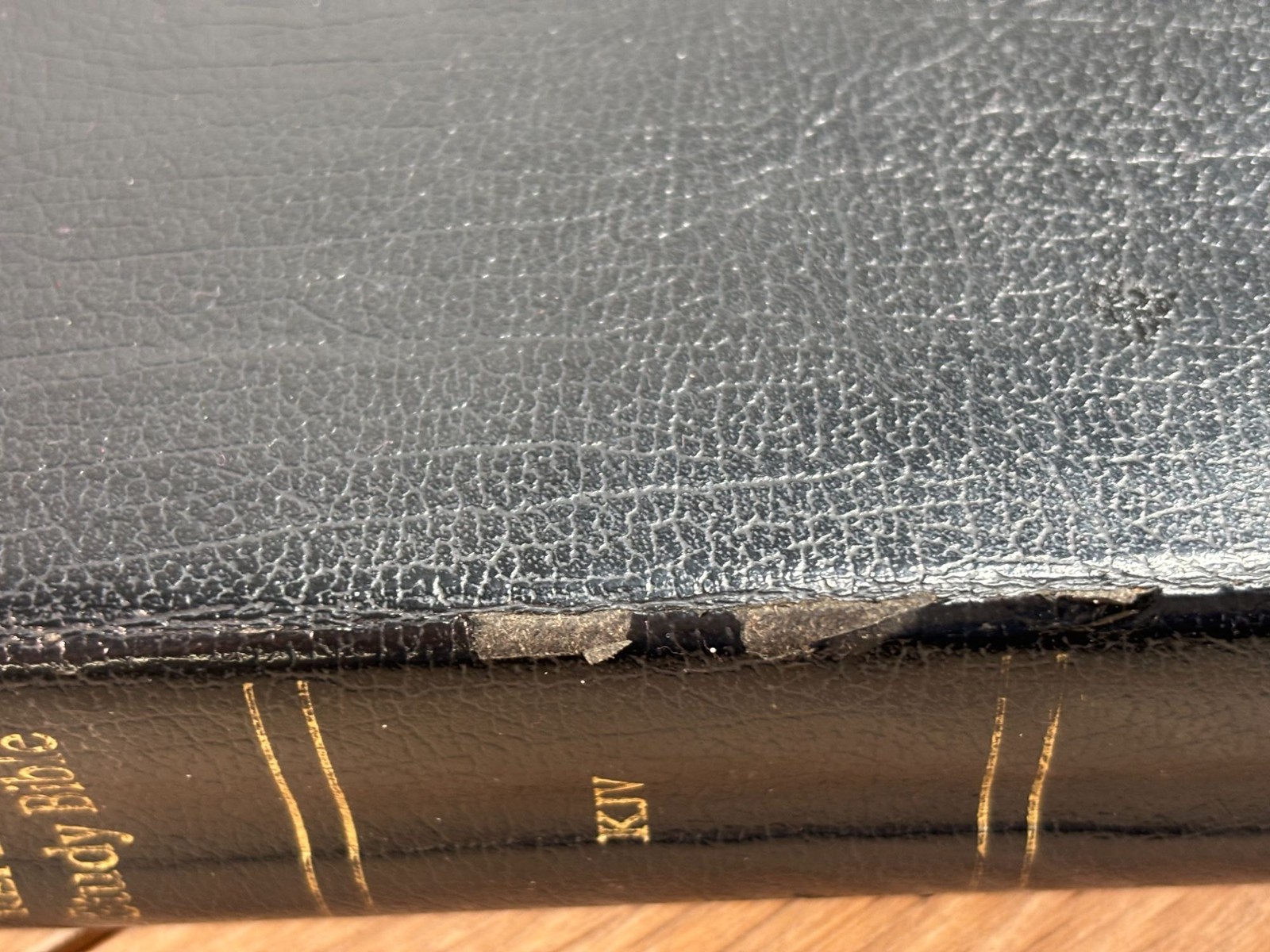Thompson Chain-Reference Study Bible KJV Black Bonded Leather Red Letter 1997