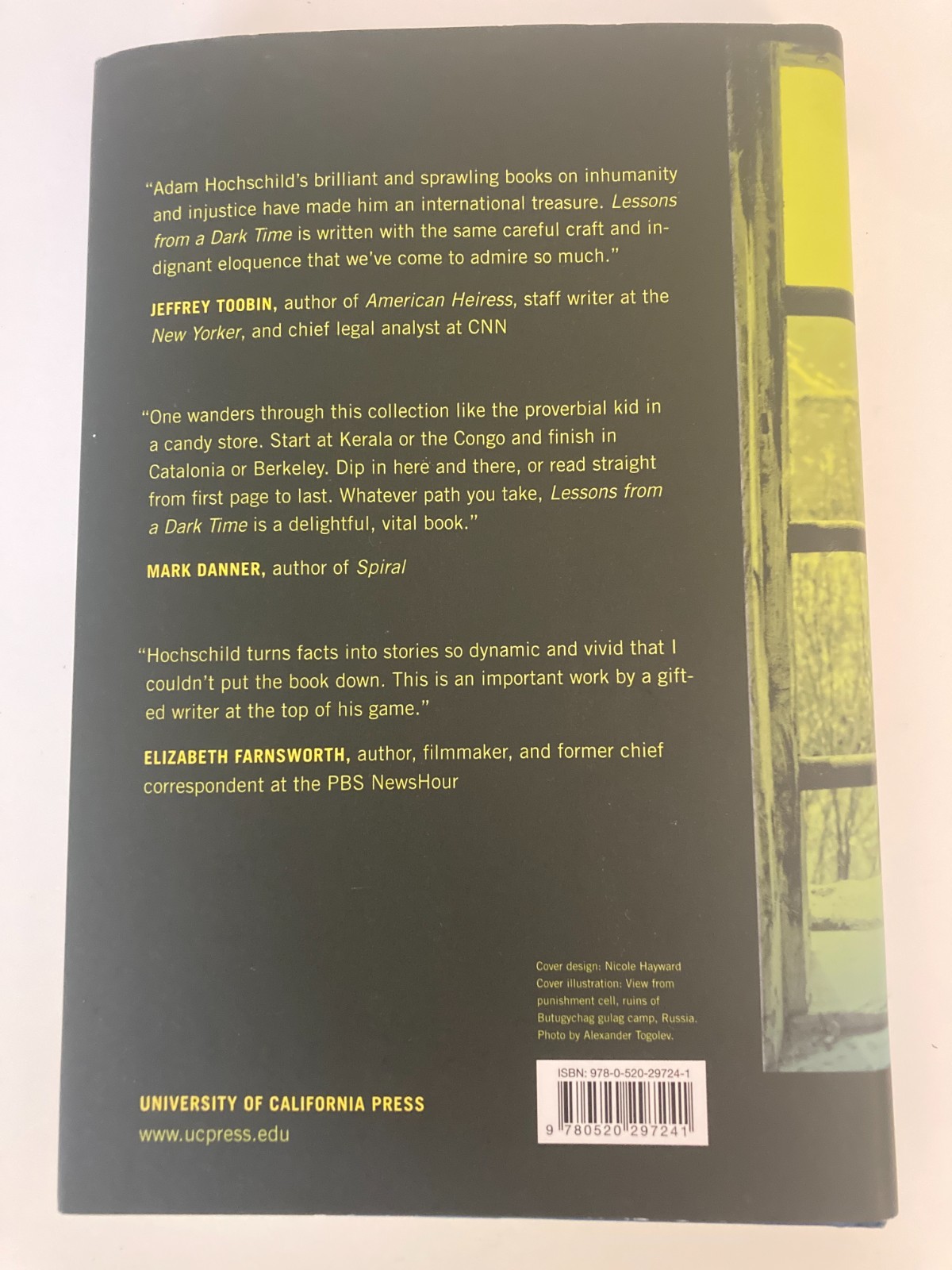 Lessons from a Dark Time & Other Essays by Adam Hochschild (2018, HC) 1st Print