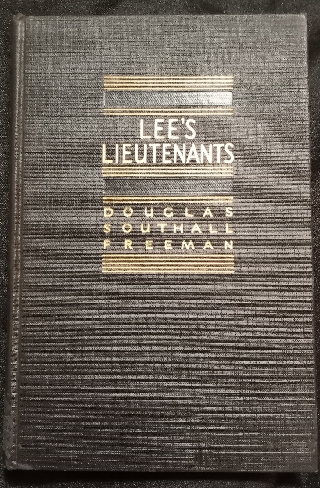 Vintage Lee’s Lieutenants 1943 by Douglas Southall Freeman, 1st ed VG