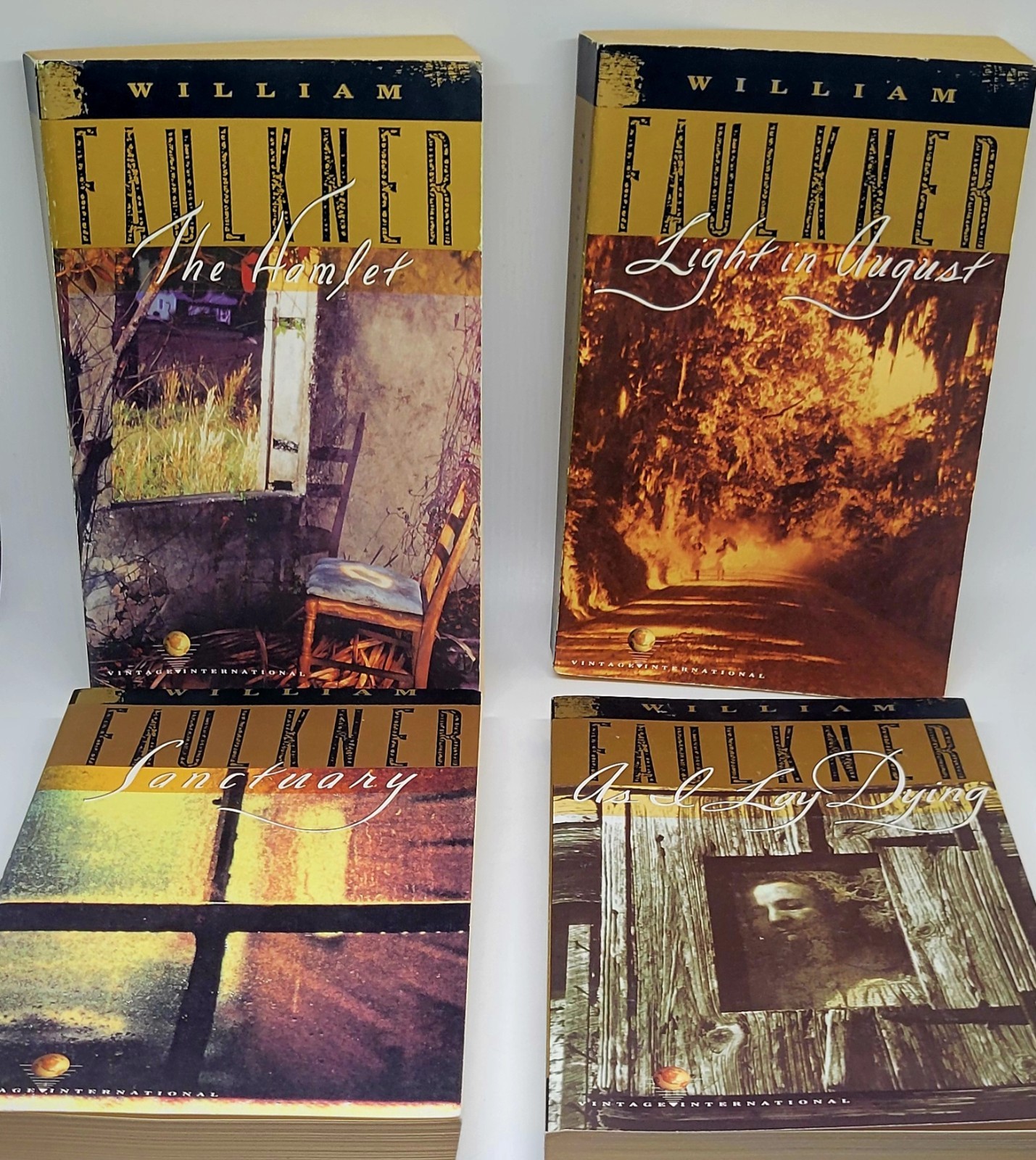 William Faulkner Vintage International (1990 to 1993, Trade Paperback) Lot 4