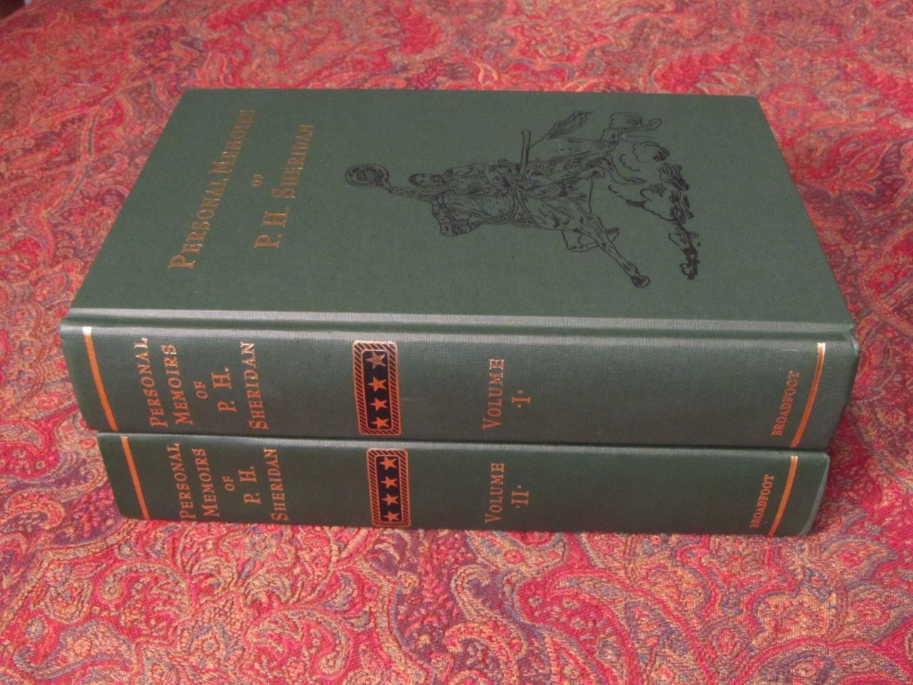 PERSONAL MEMOIRS OF GENERAL P. H. SHERIDAN – CIVIL WAR – BRAND NEW COMPLETE SET