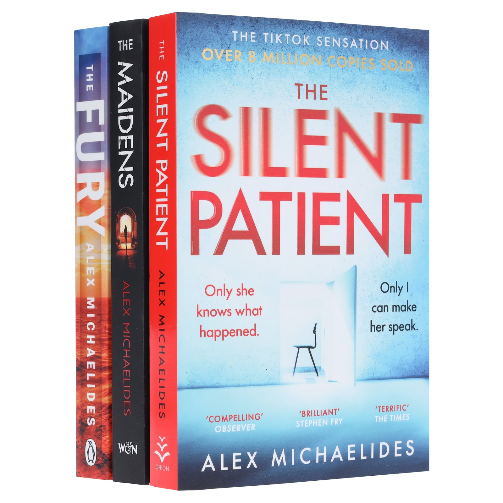 Alex Michaelides Thriller 3 Books Collection Set – Fiction – Paperback