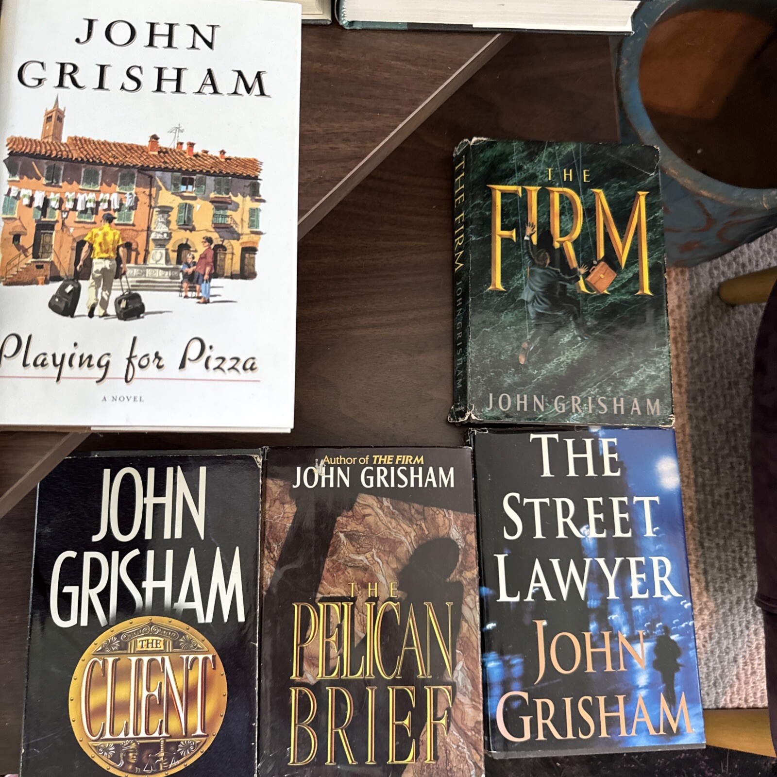 Lot of 17 John Grisham Hardcover Novels w/ Dust Jackets