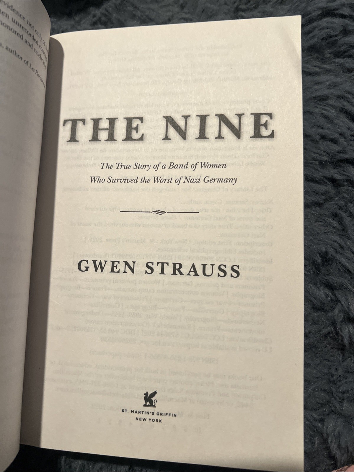 The Nine: The True Story of a Band of Women Who Survived the Worst of Nazi B-583