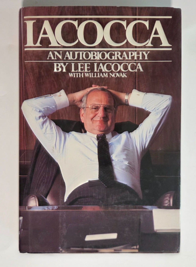 SIGNED Iacocca: An Autobiography | Lee Iacocca | 1985 HC Random House