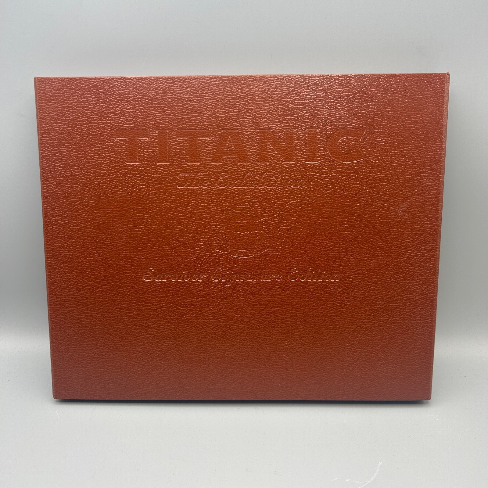 Titanic The Exhibition Book 1997 Signed Three Survivors – Limited edition of 100