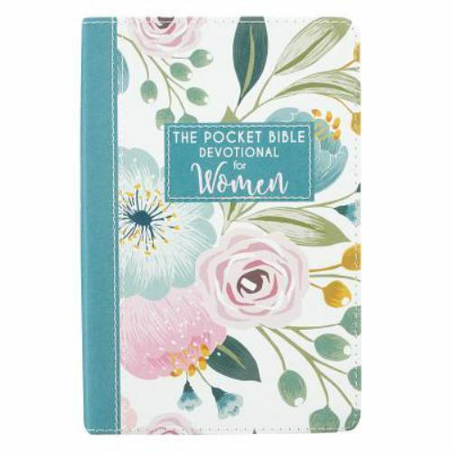 Pocket Bible Devotional for Women – Leather Bound By Christian Art Gifts – GOOD