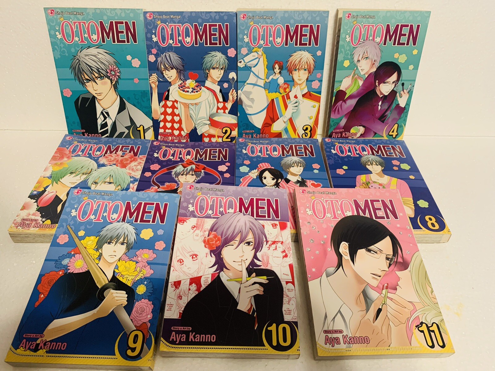 Otomen Manga Lot Volumes 1-11 In English rare