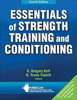 Essentials of Strength Training – Hardcover, by NSCA -National Strength – Good