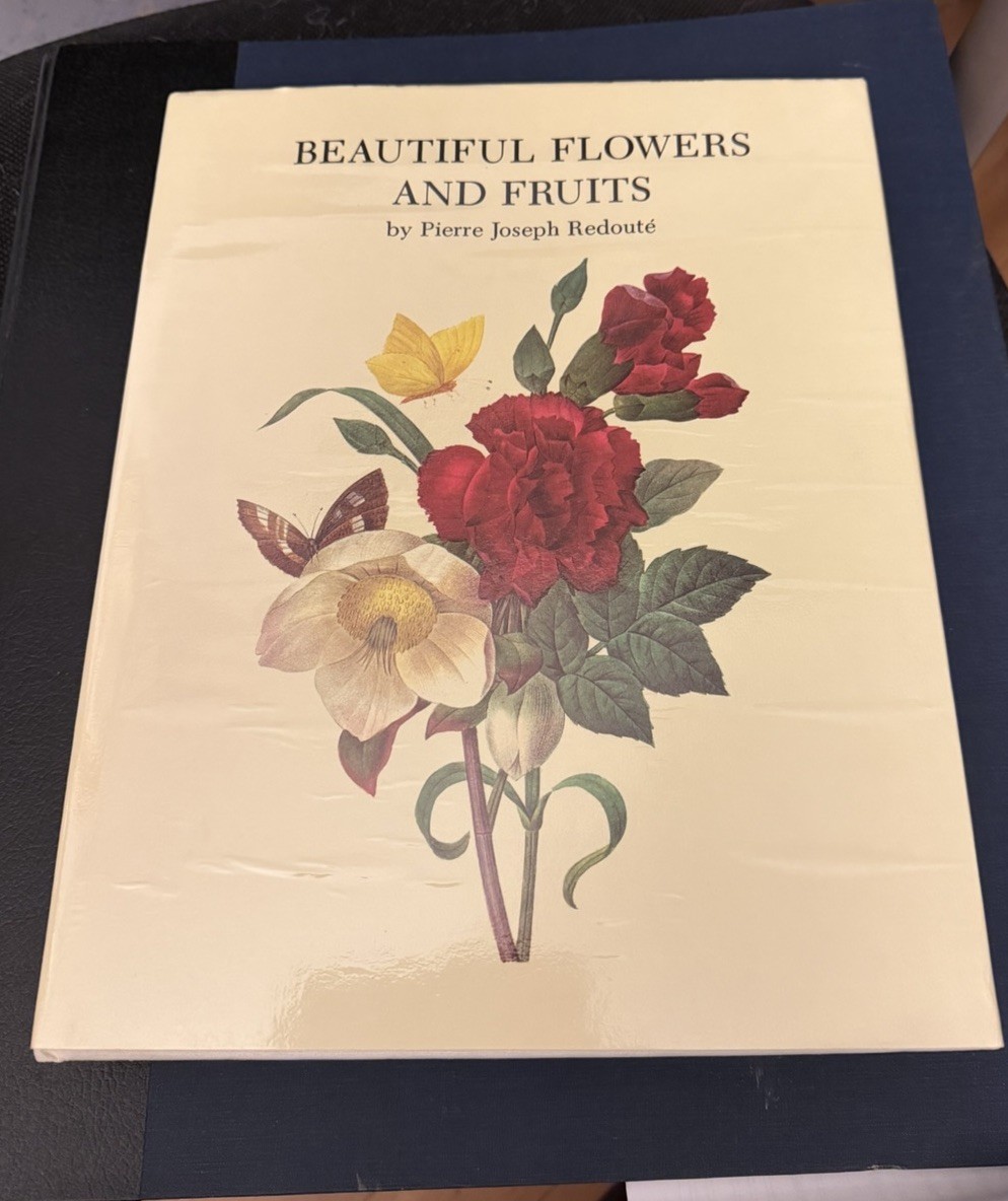 Beautiful Flowers & Fruits by Pierre Joseph Redoute – Like New Condition