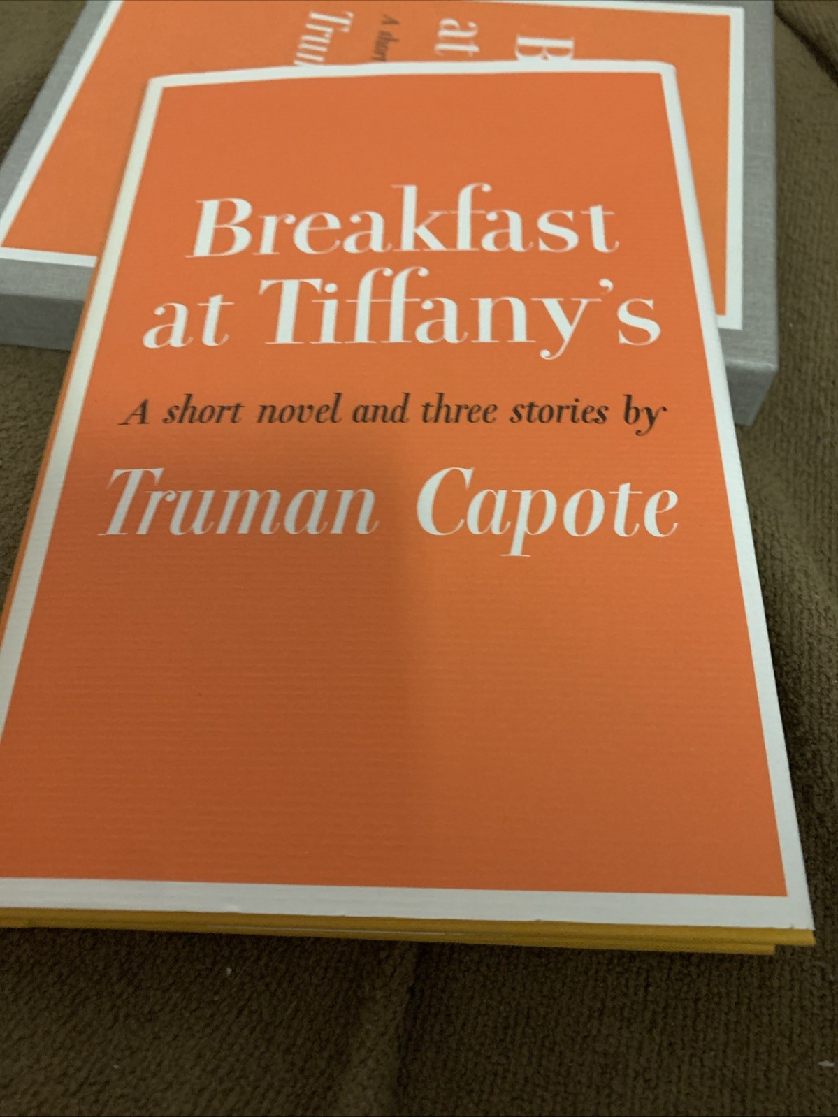 BREAKFAST AT TIFFANY’S By Truman Capote First Edition Library Facsimile Edition