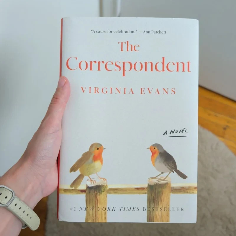 The Correspondent by Virginia Evans Hardcover Brand New Book