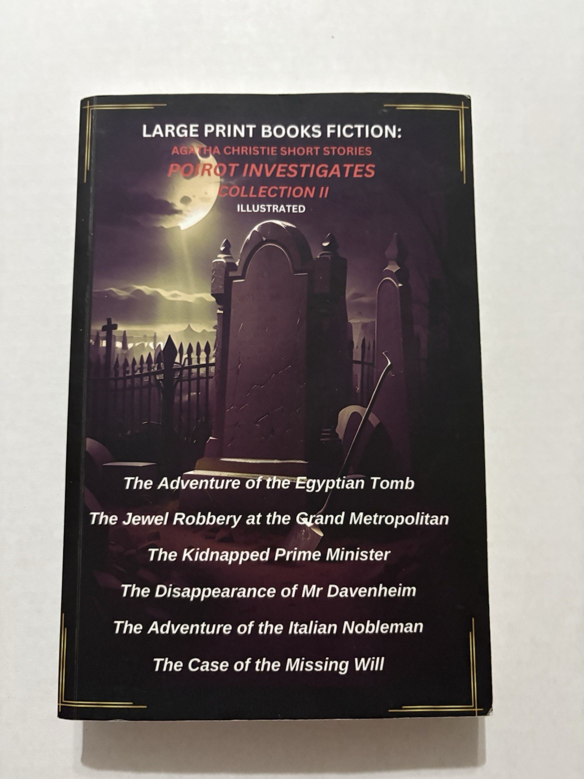 Poirot Investigates Collection II Large Print Paperback Book
