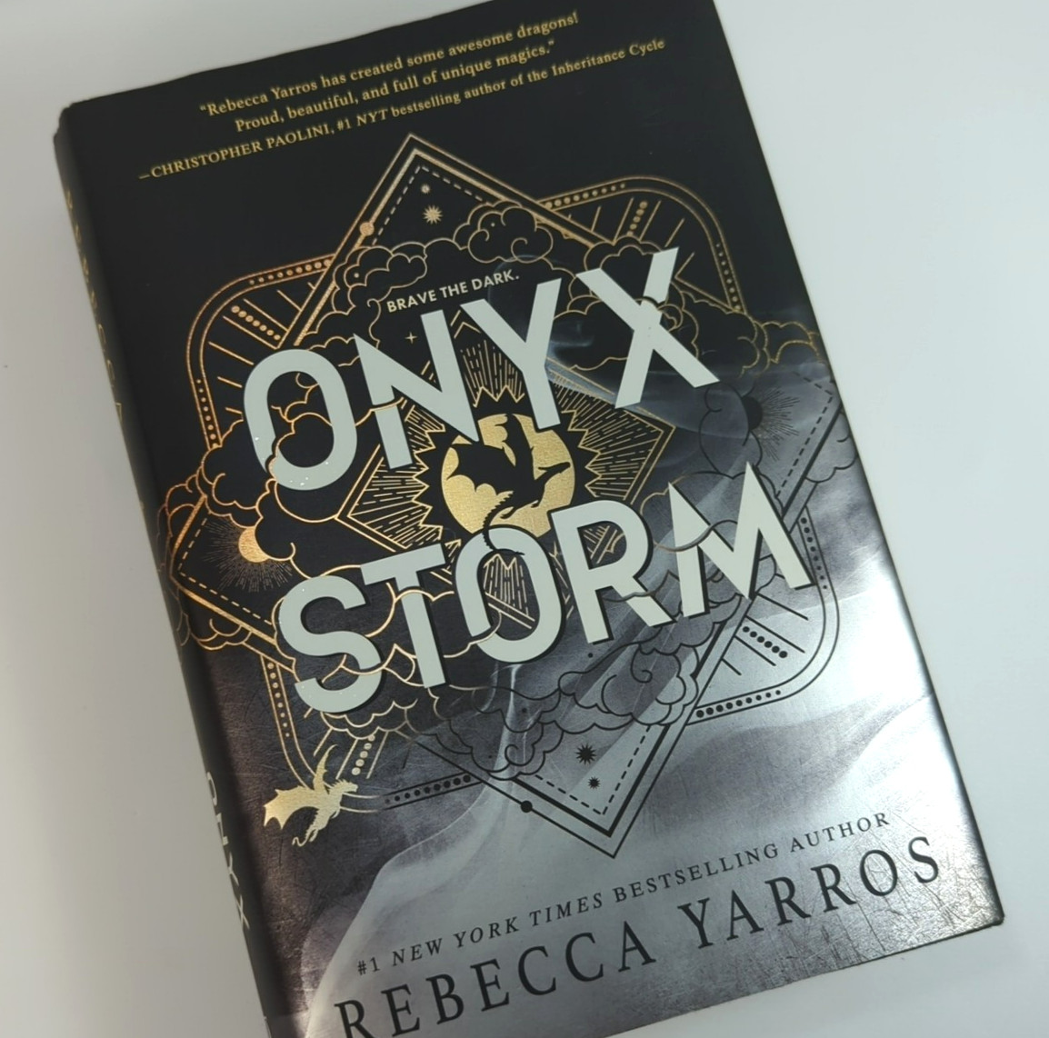 Onyx Storm: The Empyrean Series Book 3 Rebecca Yarros 2025 Hardcover Dust Jacket