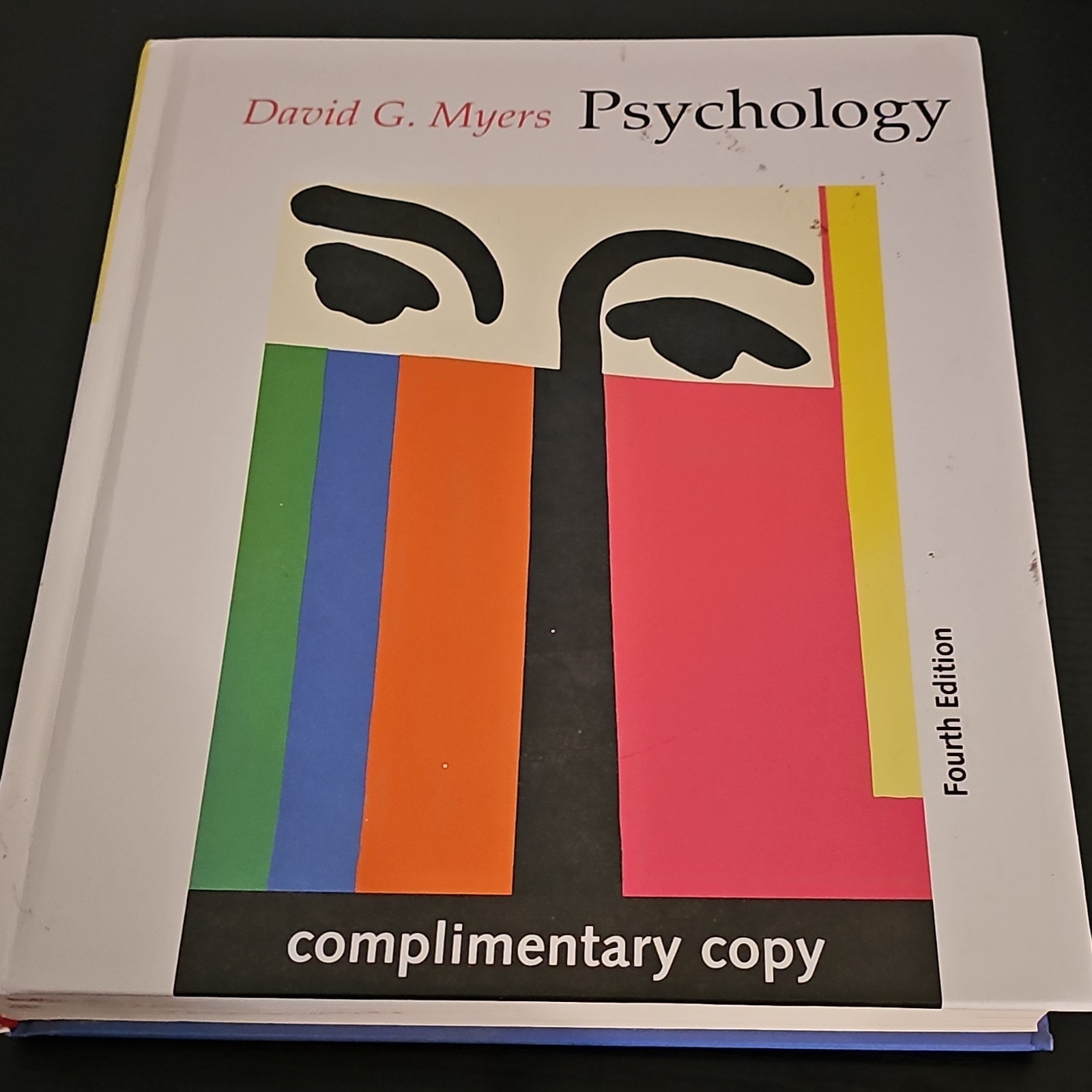 David G. Myers Psychology 4th Edition Worth Hardcover Textbook