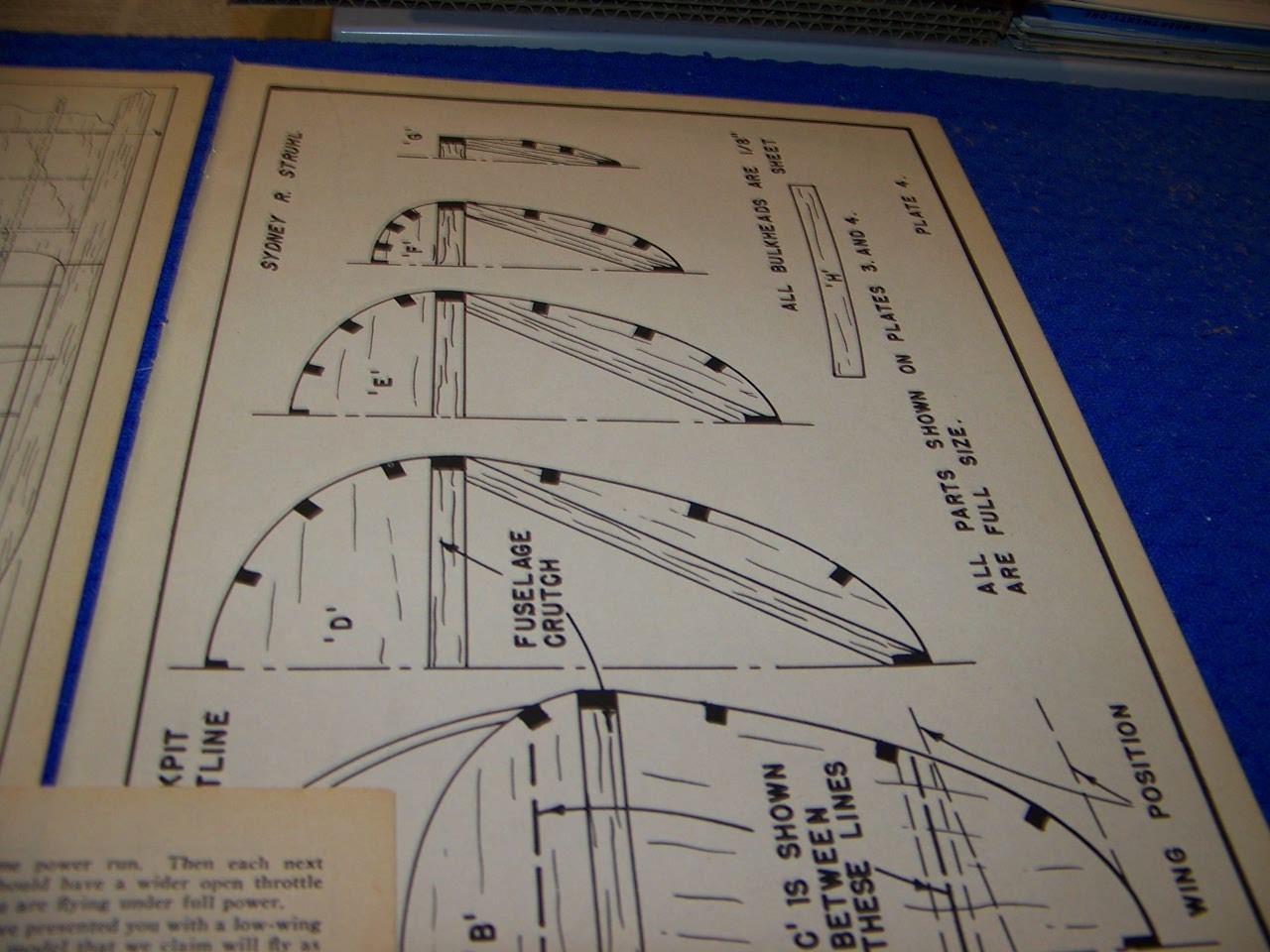 ERCOUPE SPORTPLANE…FREE-FLIGHT PLANS/DETAILS/PHOTOS/4-PAGES OF PLANS (317QQ)