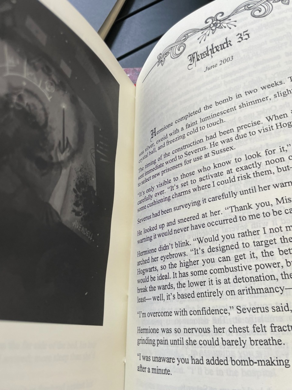 Book Manacled – Limited Edition Novel: Sharp 3-sided print