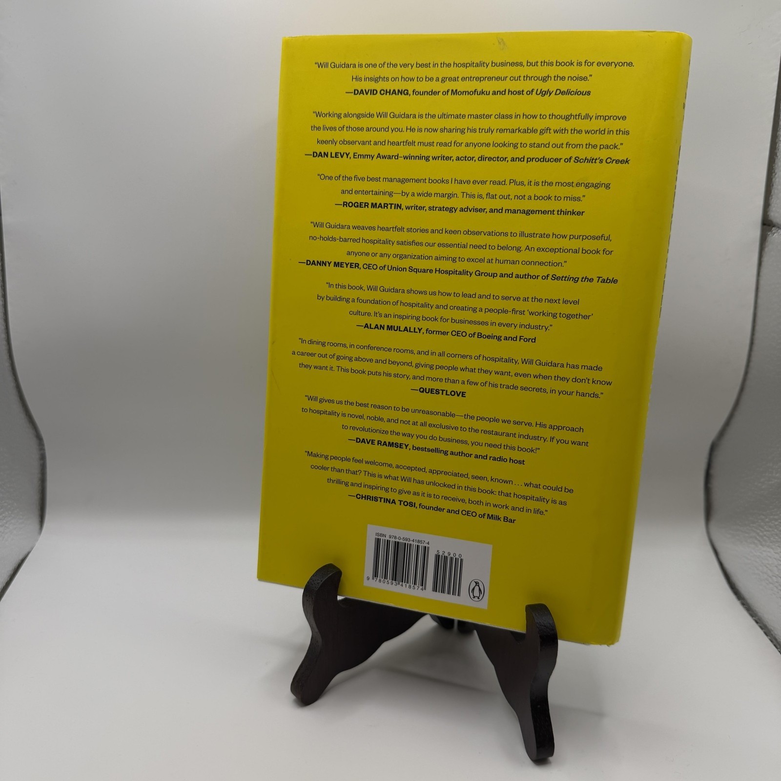 Unreasonable Hospitality Will Guidara Books Yellow Trade PB Customer Service