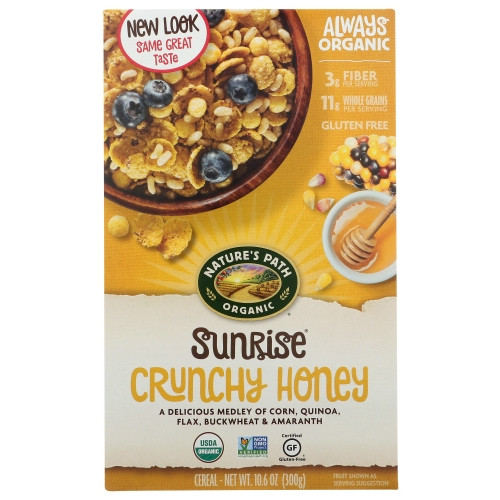 Cereal Gf Sunrise Crnchy Case of 12 X 10.6 Oz By Natures Path