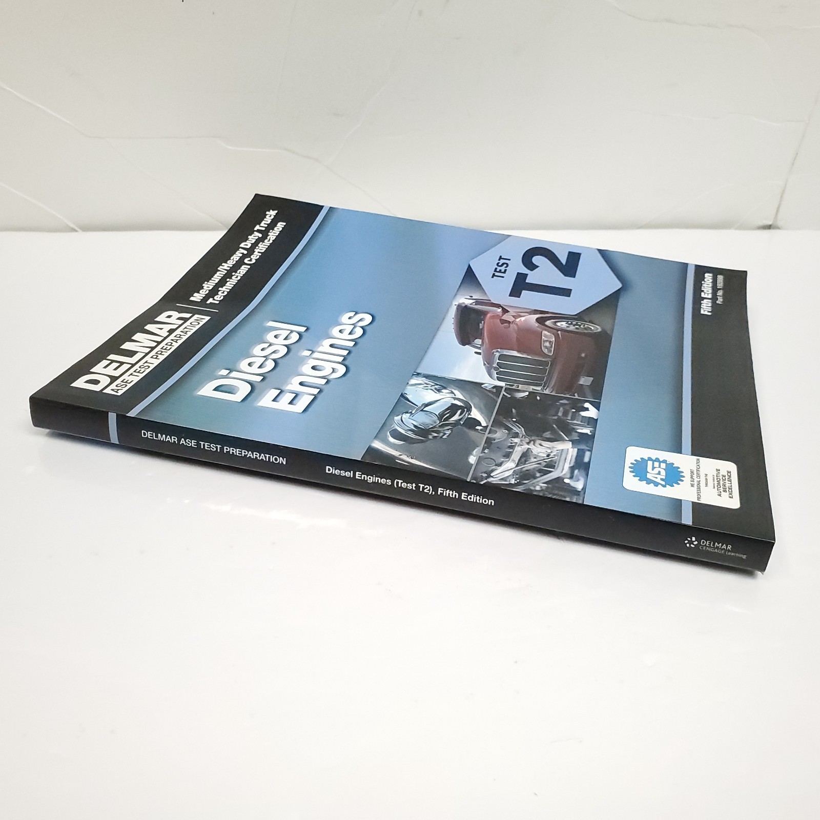 Delmar ASE Test Preparation Diesel Engines T2 Study Guide Book