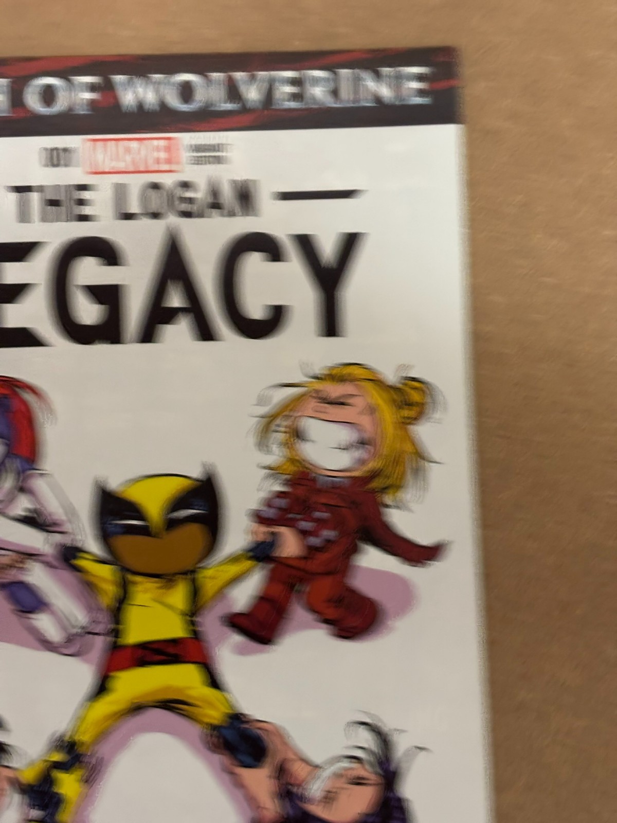 The Logan Legacy – Death of Wolverine Vol.1 # 1 – Skottie Young Variant – 2014