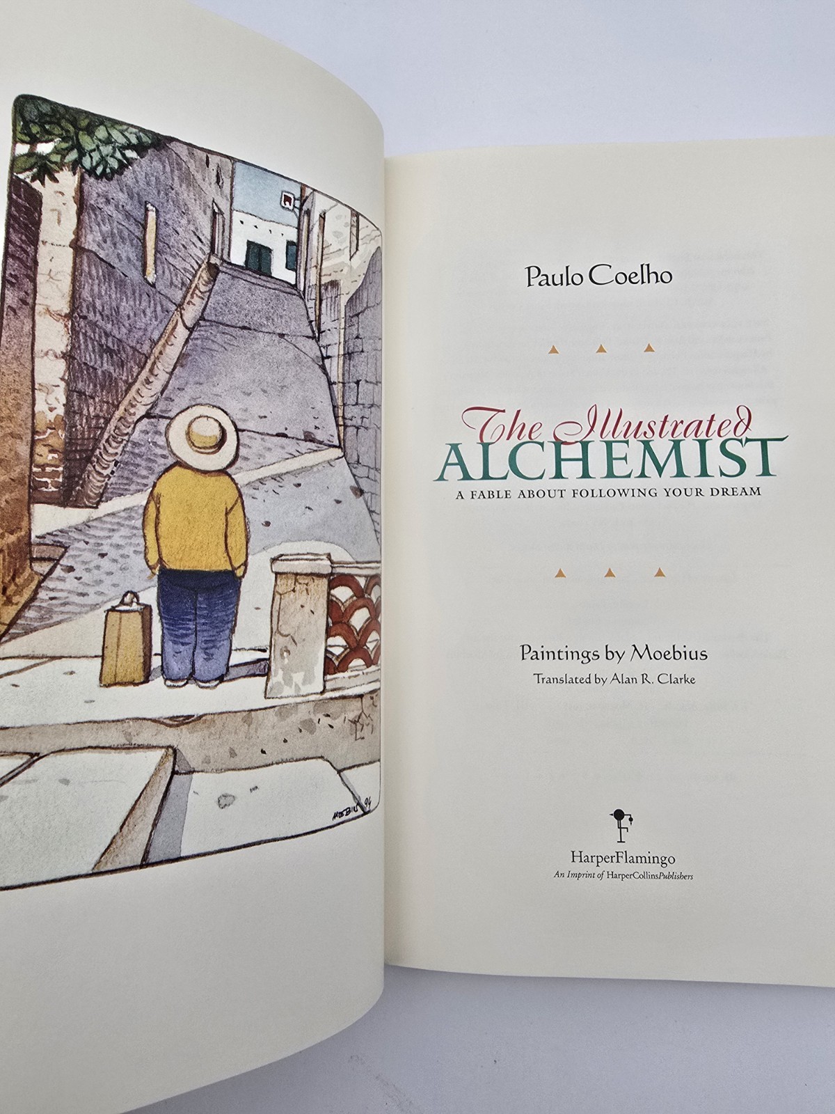 The Illustrated Alchemist by Paulo Coelho, 1st Edition, 1st Printing, HC DJ