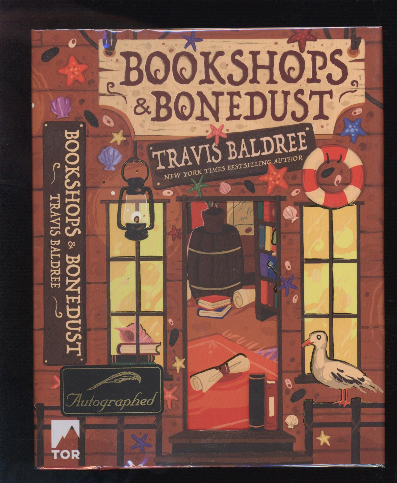 Baldree, Travis: Bookshops & Bonedust ** Signed ** HB/DJ 1st/1st