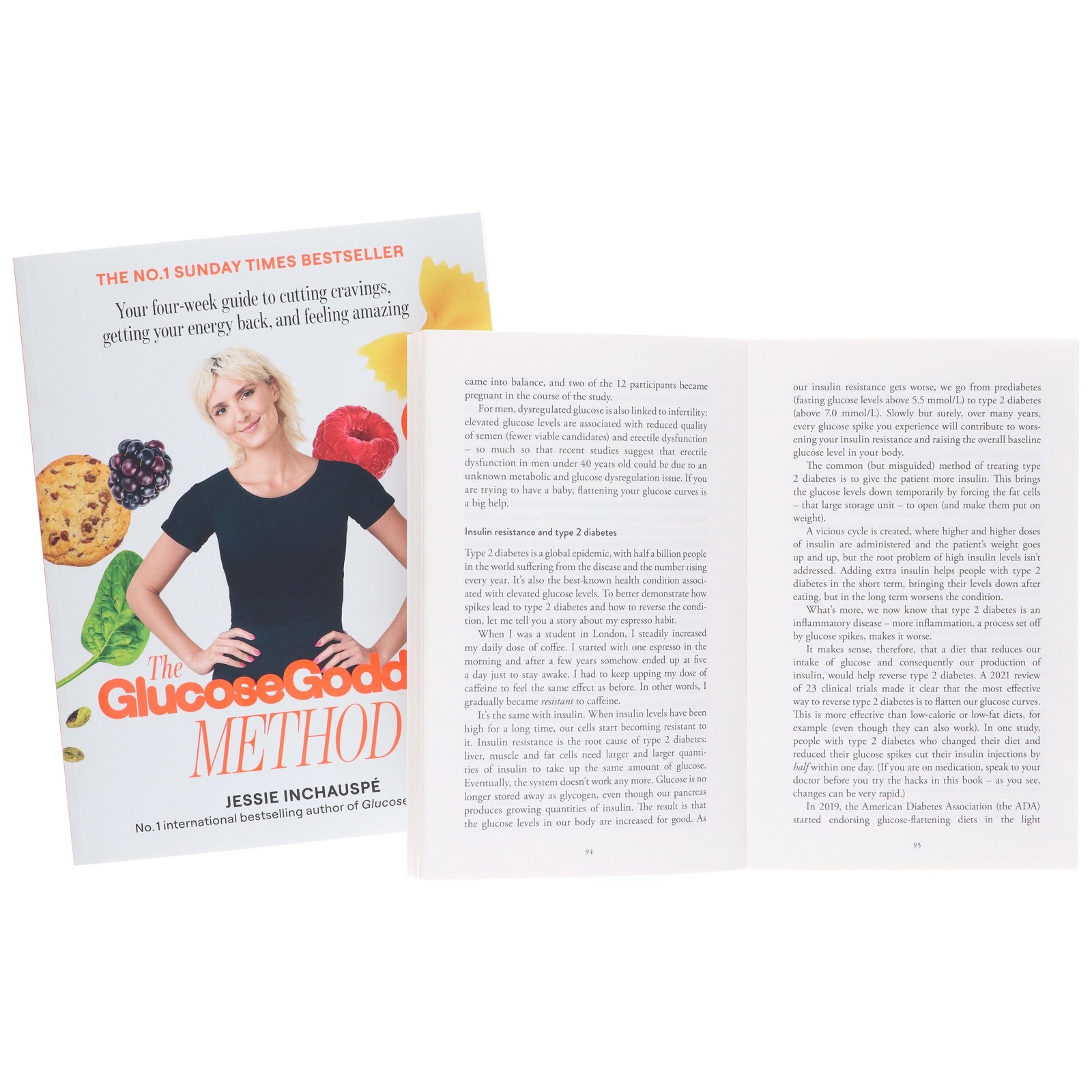 Glucose Revolution & The Glucose Goddess Method By Jessie Inchauspe 2 Books