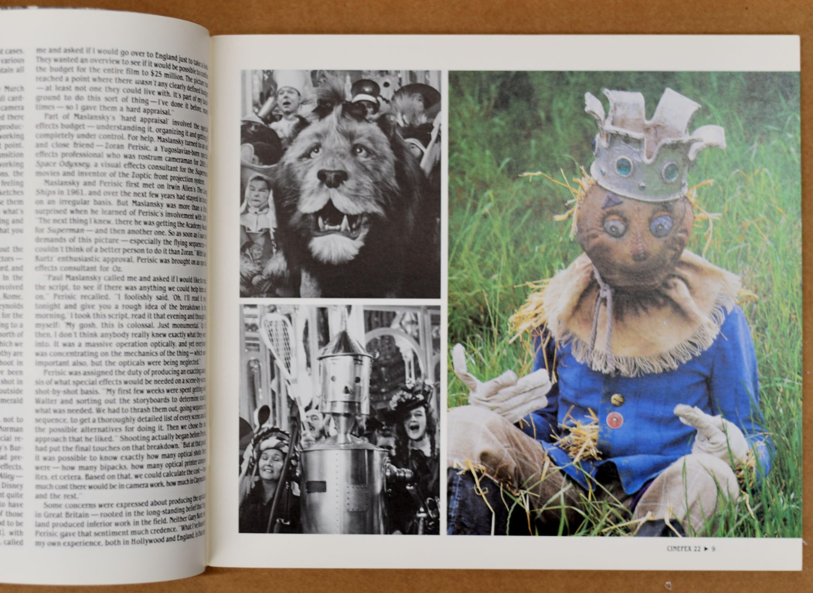 CINEFEX #22 RETURN TO OZ BRINGING UP BABY Special Effects JUNE 1985 VF+