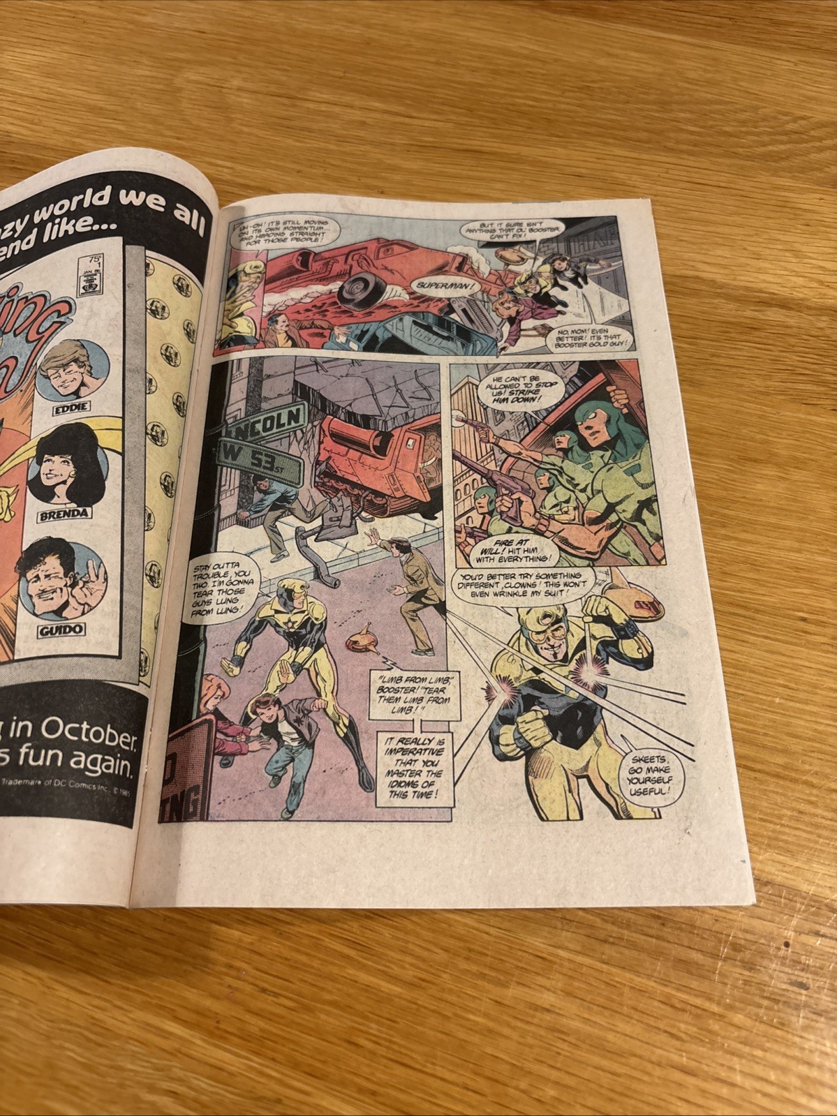 Booster Gold #1 1st Appearance of Booster Gold DC Comics