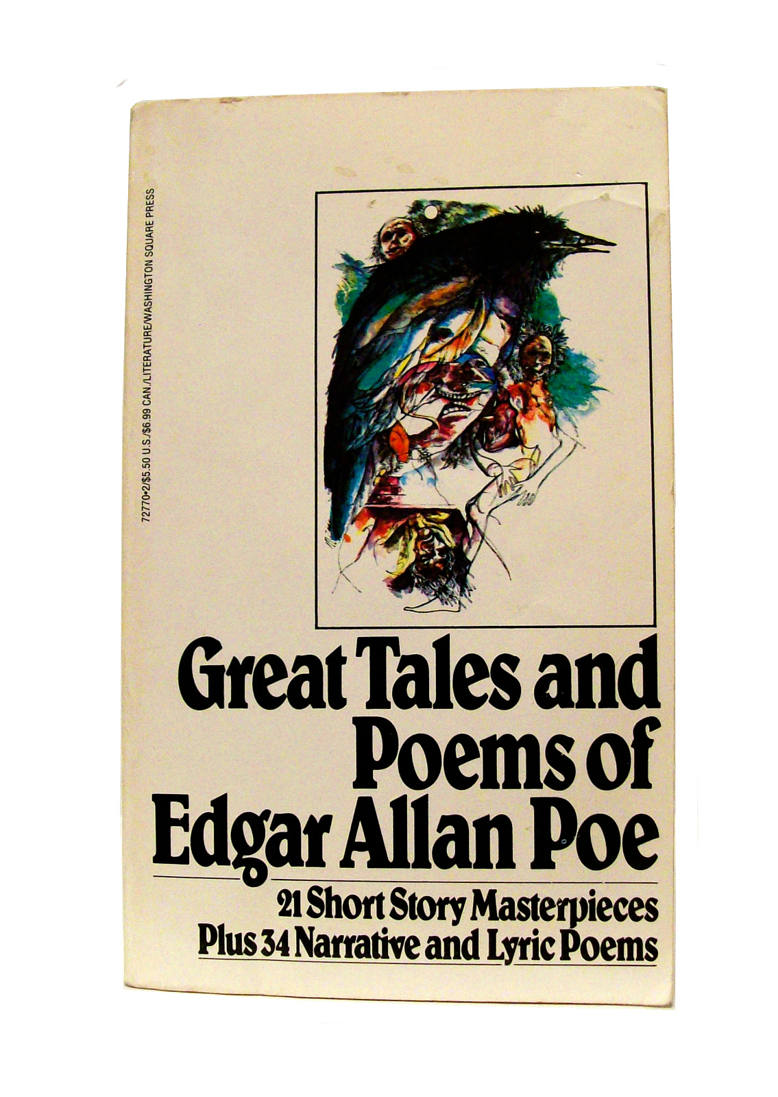 GREAT TALES AND POEMS OF EDGAR ALLAN POE (Washington Square Press, paperback)