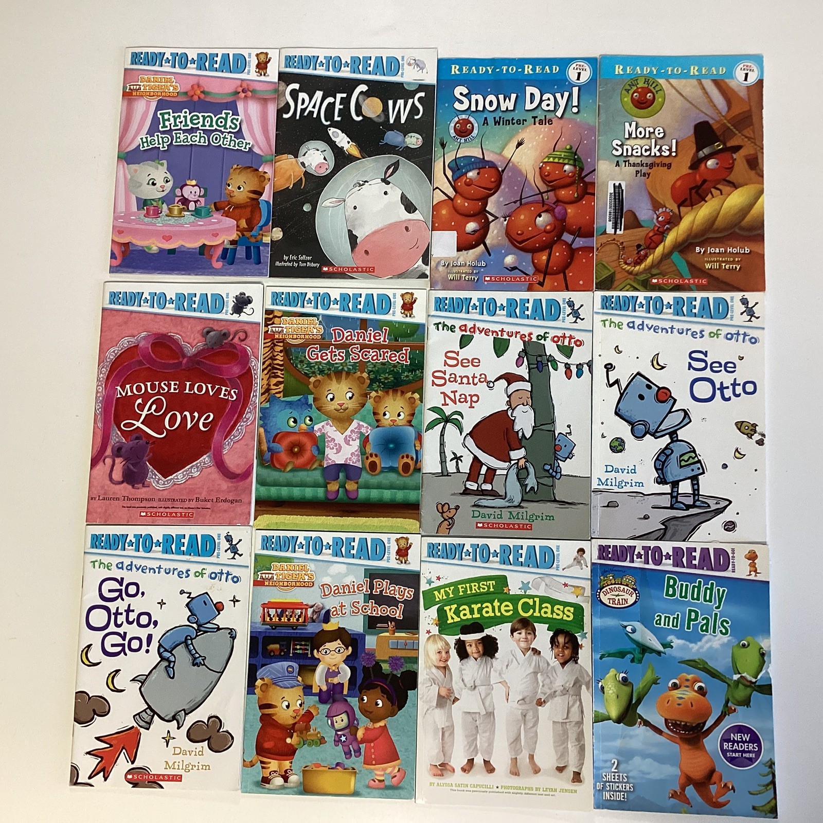 Ready to Read Pre-Level Reader Kindergarten 1st Grade 12 Book Lot