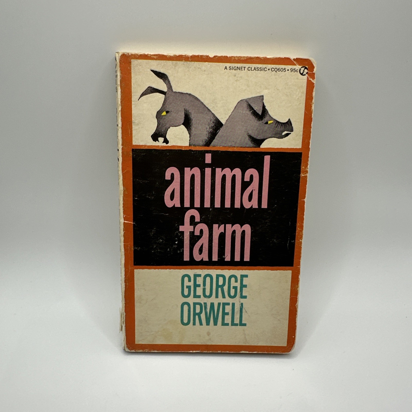 Vintage Animal Farm by George Orwell 1946 Signet Classic Paperback Book