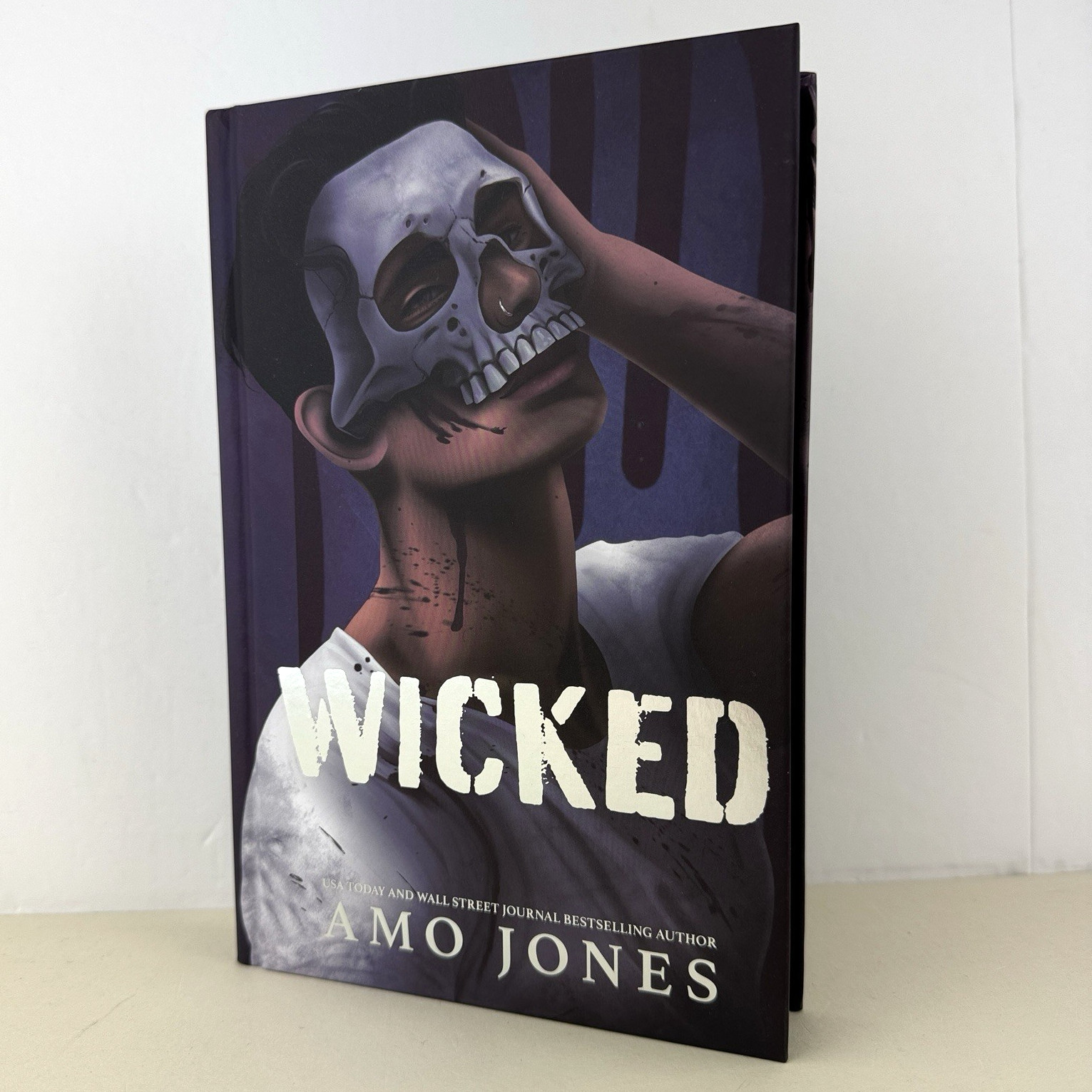 Amo Jones Wicked Dark & Disturbed Special Edition Hardcover Sprayed Edges