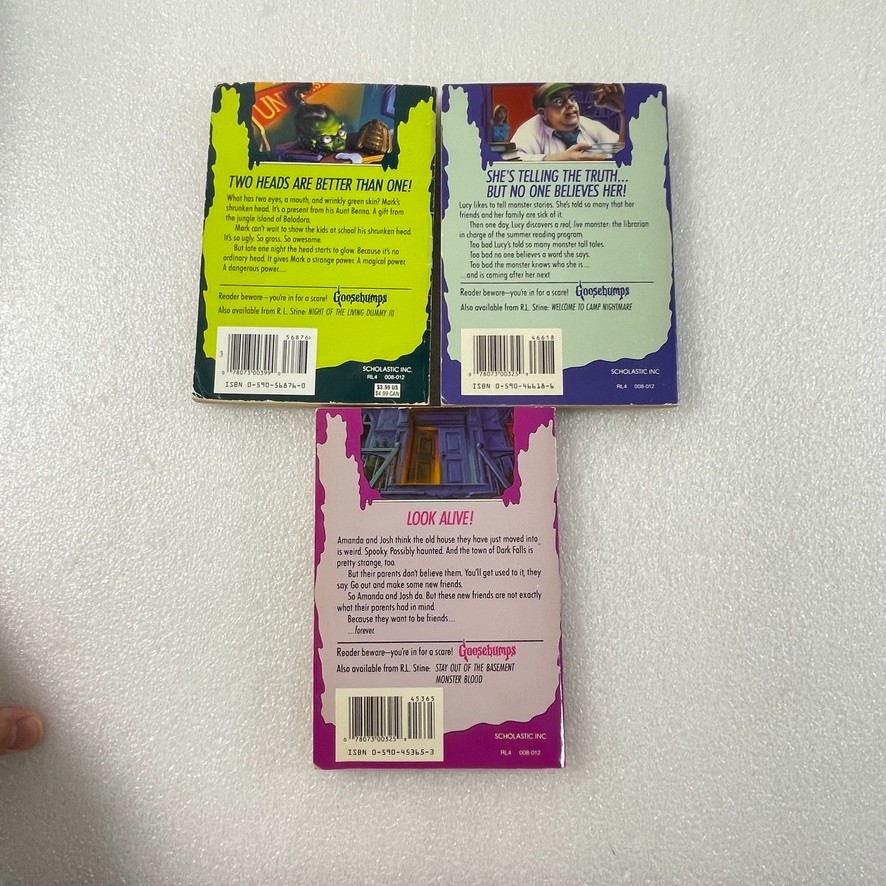 Goosebumps Lot of 29 by RL Stine – Apple Fiction 1990s-2010s – TPB