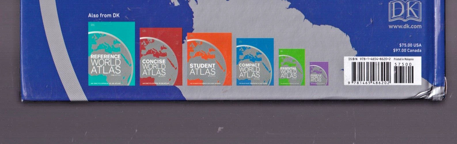 COMPLETE ATLAS OF THE WORLD, 4th Edition (2019 Hardcover){iI1}