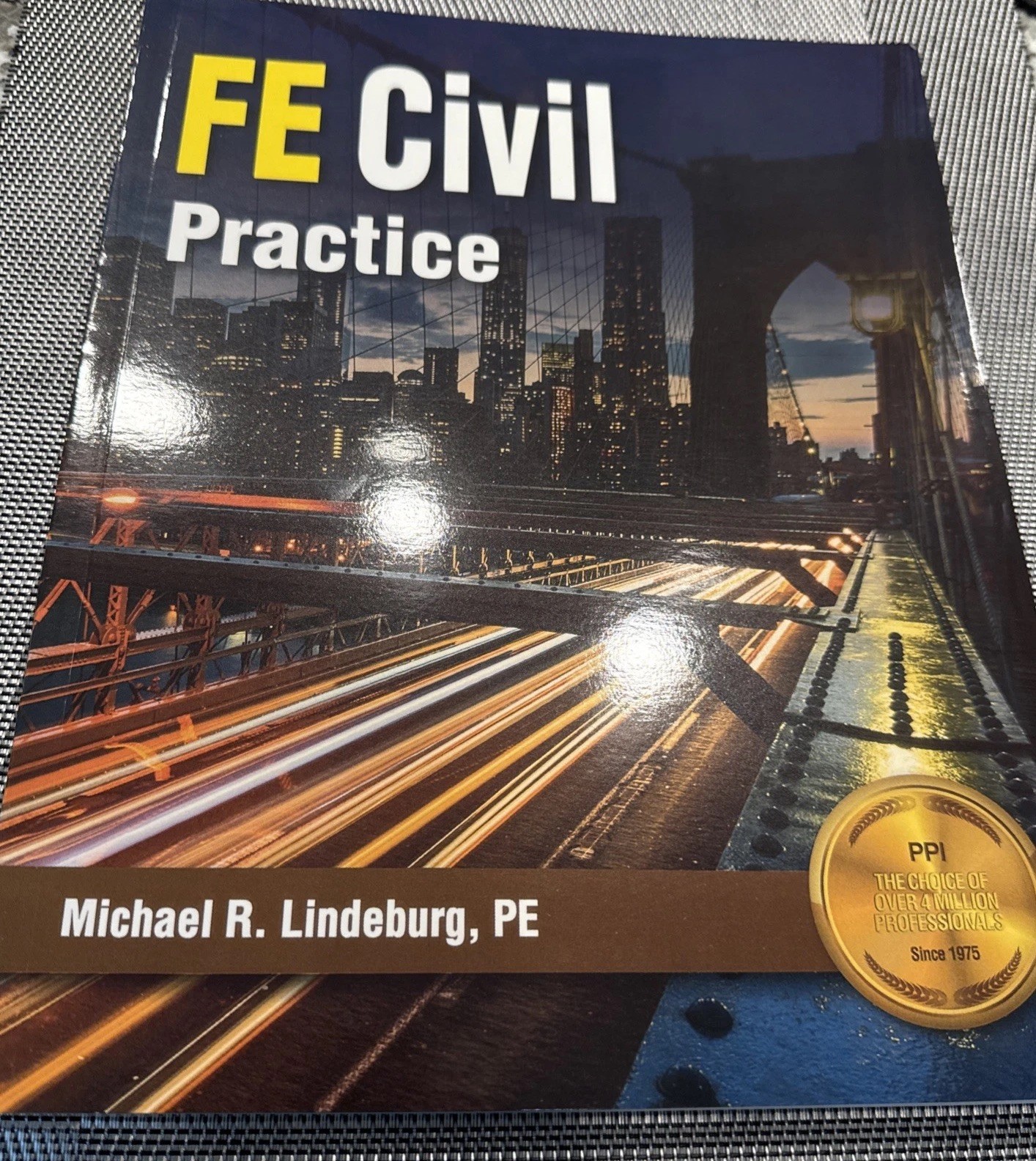 FE Civil Practice book by Michael R. Lindeburg