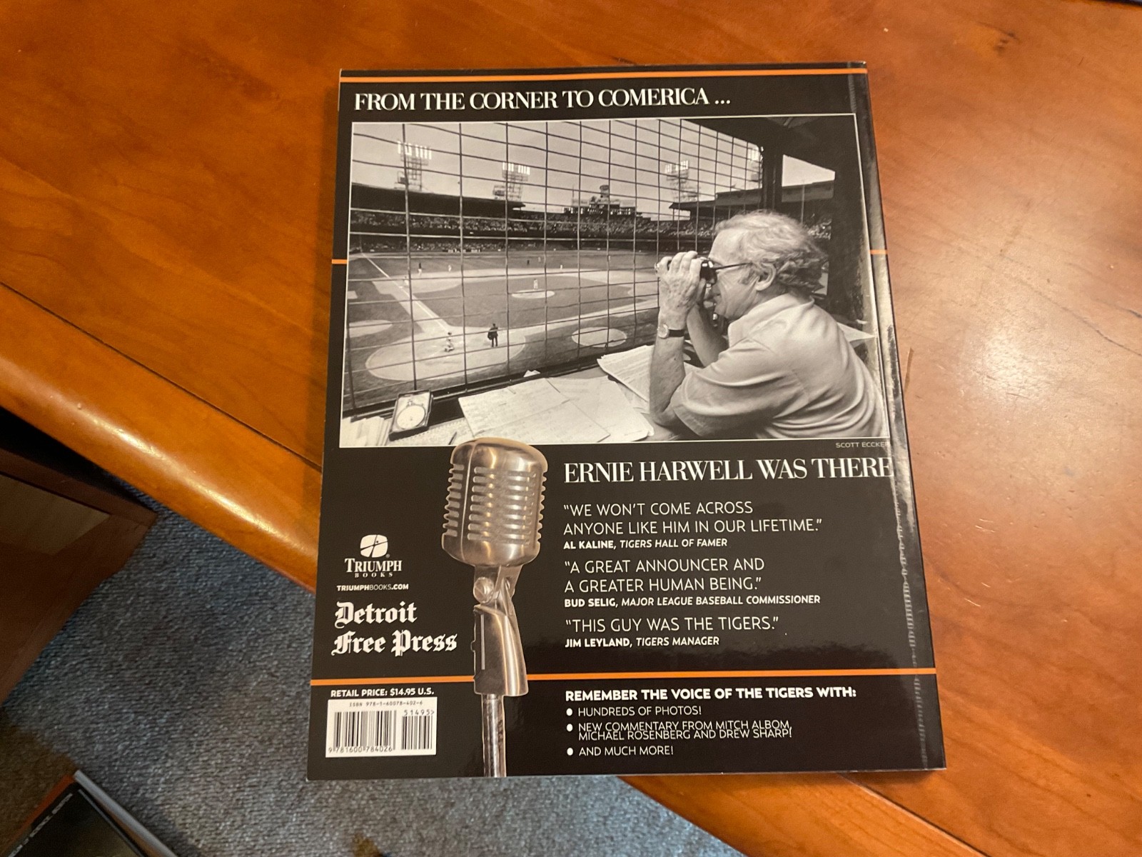 Ernie Harwell: Our Voice of Summer Detroit Free Press (2010)