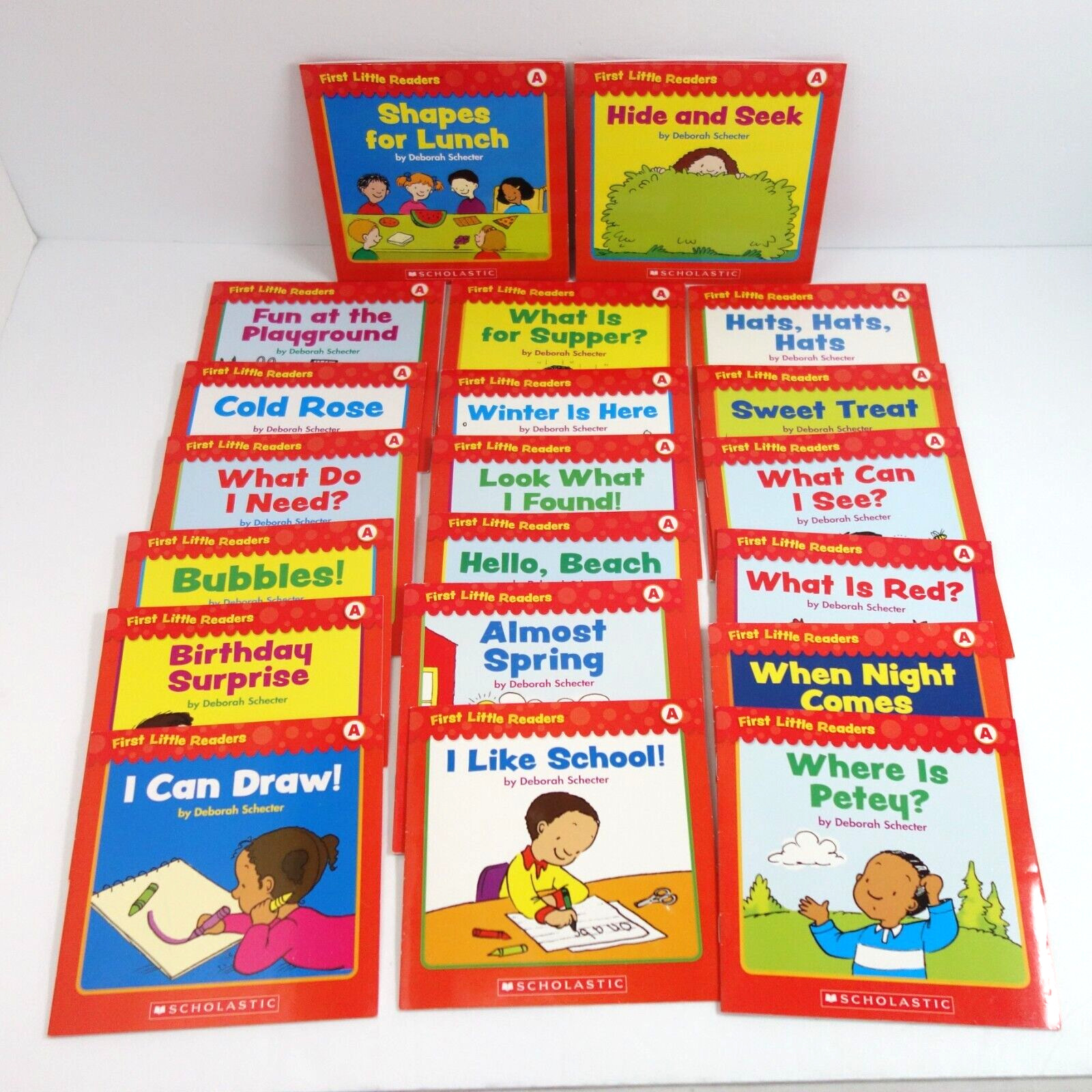 Scholastic First Little Readers Level A Lot of 20 Learn to Read Emergent Reader