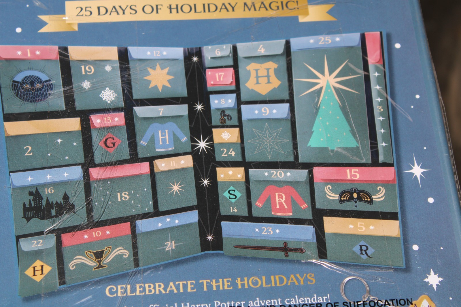 Harry Potter Official Advent Calendar Seasonal Surprises (Festive S… Calendar