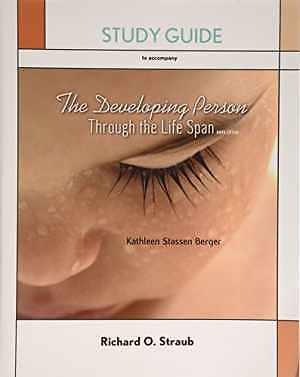 Study Guide Developing – Paperback, by Kathleen Stassen Berger – Very Good