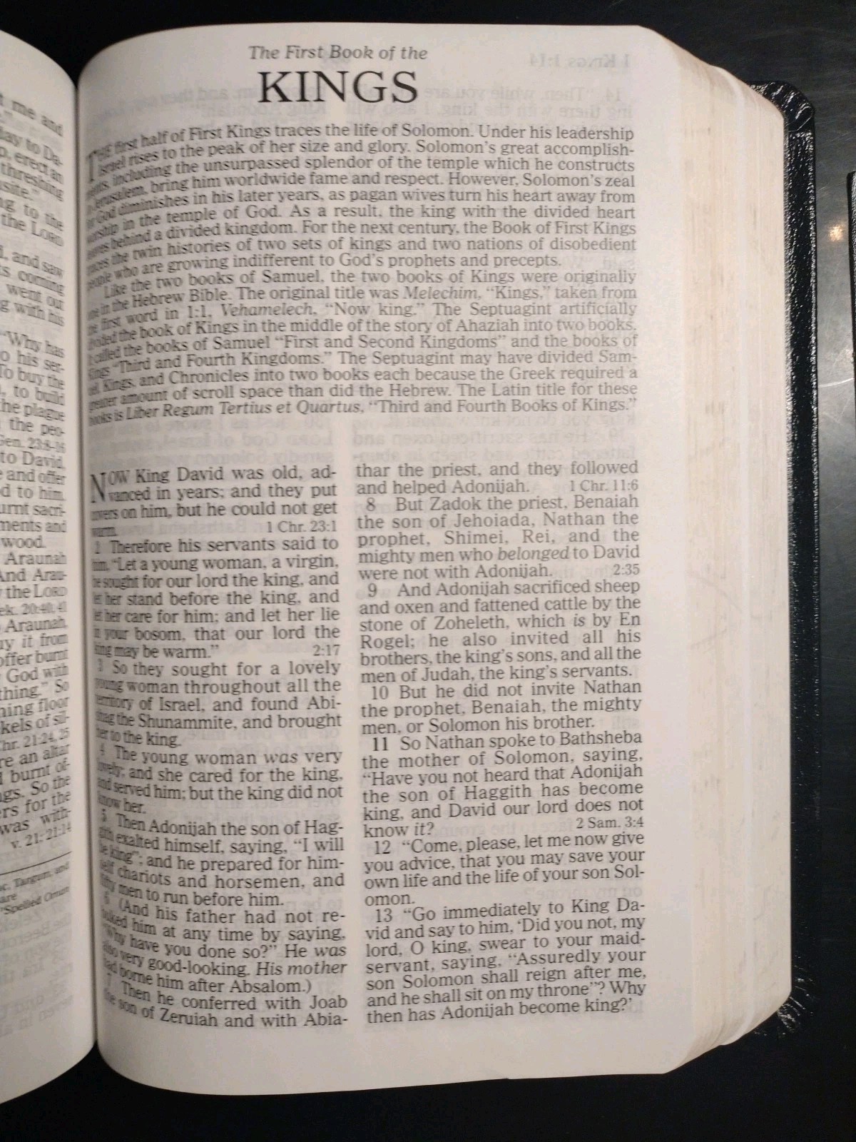 The Holy Bible Prophecy Study Edition. Nelson. 2008. Genuine Leather (8.5″ x 6″)