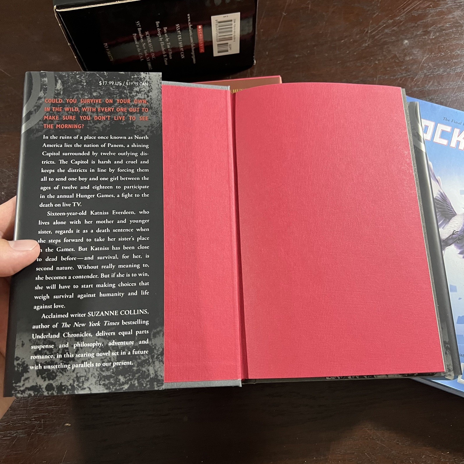 Suzanne Collins The Hunger Games Trilogy Boxed Set First Edition