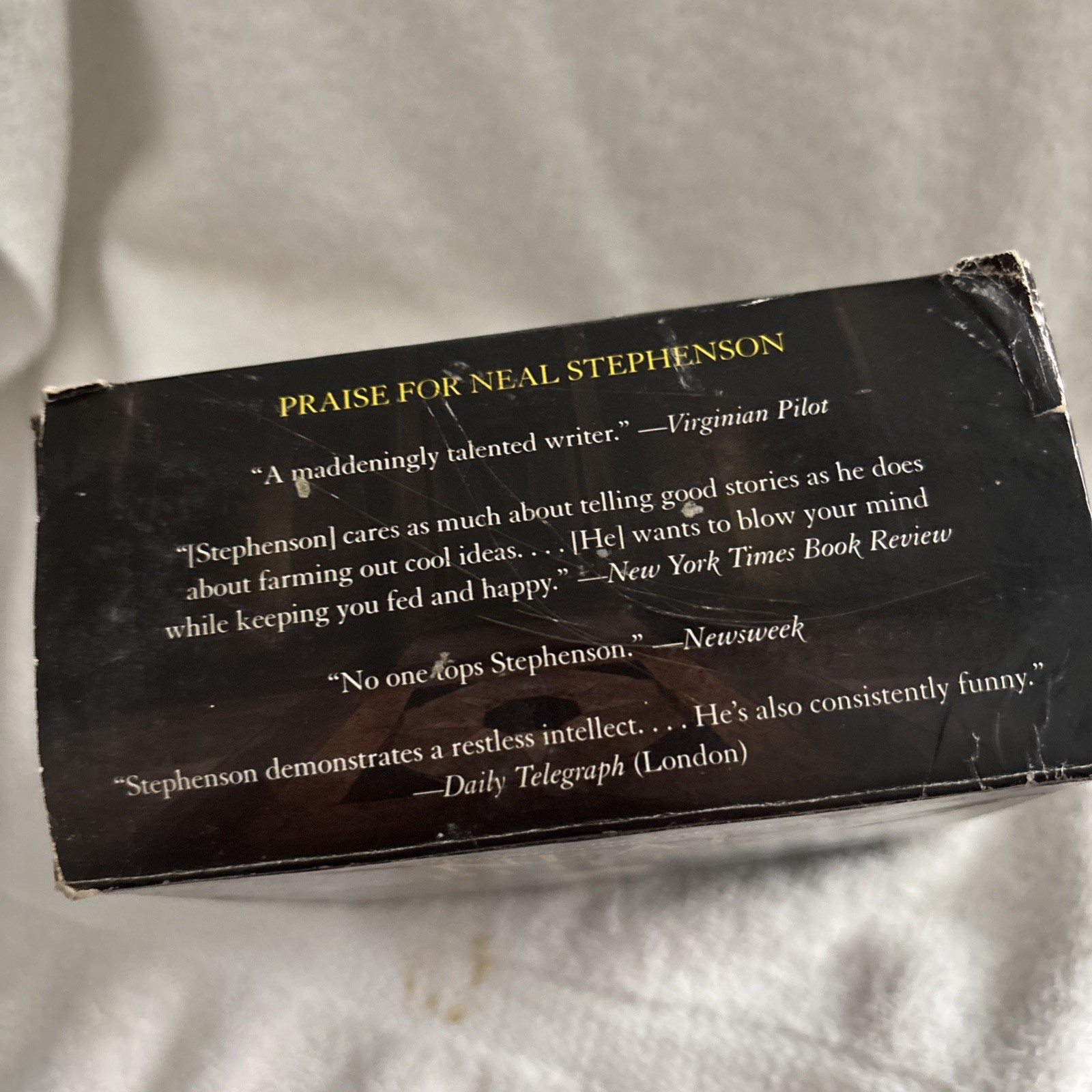 Anathem by Neal Stephenson (2008, Compact Disc)the Box Does Show She if Wear