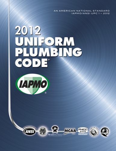 2012 Uniform Plumbing Code by IAPMO
